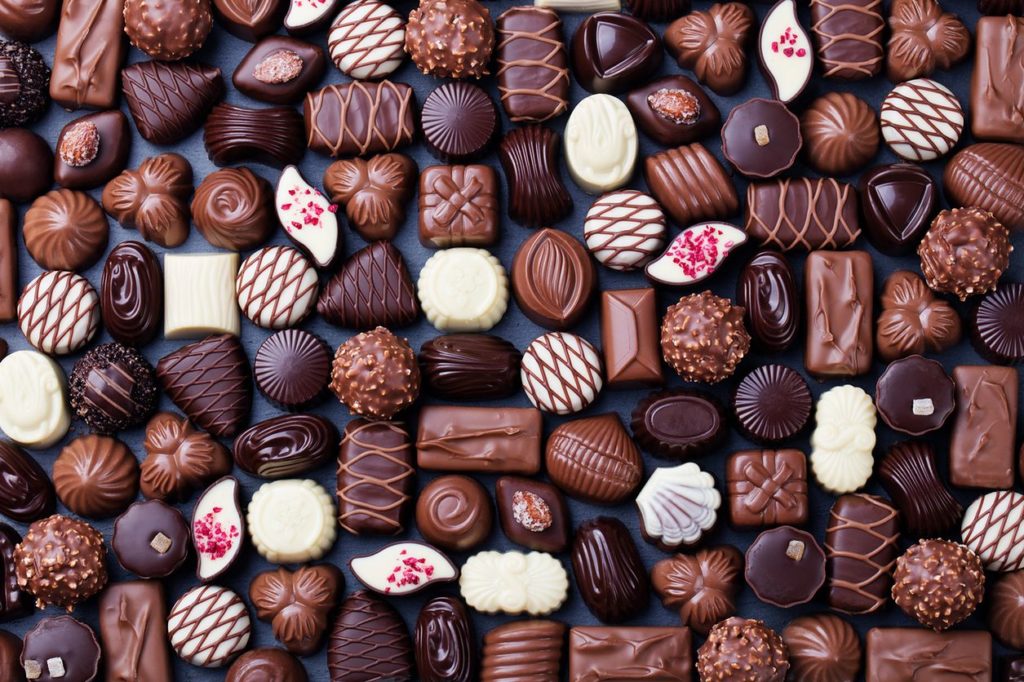 chocolate. mini, exquisite chocolate creations.  