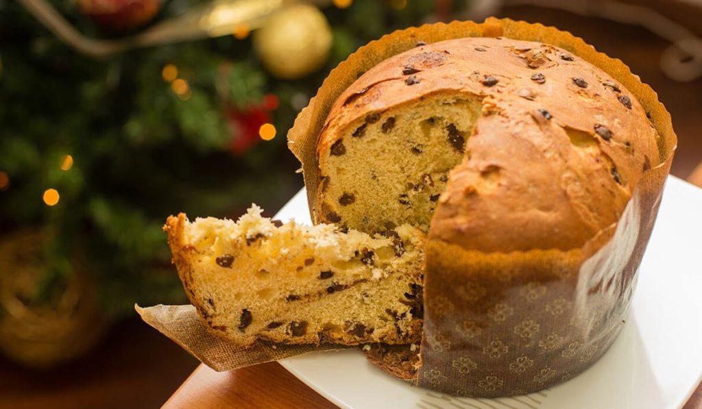 there will be no Christmas in Italy, without this sweet Panettone bread