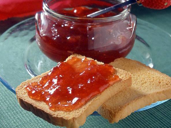 toast and jam Italian way