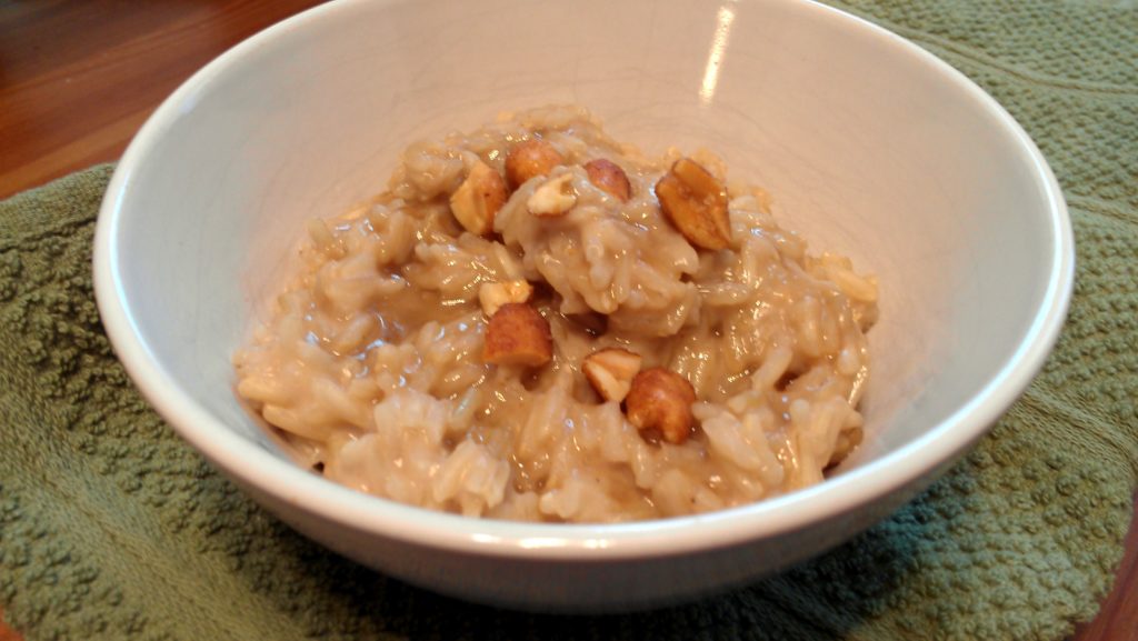 rice and peanut porridge from Gambia