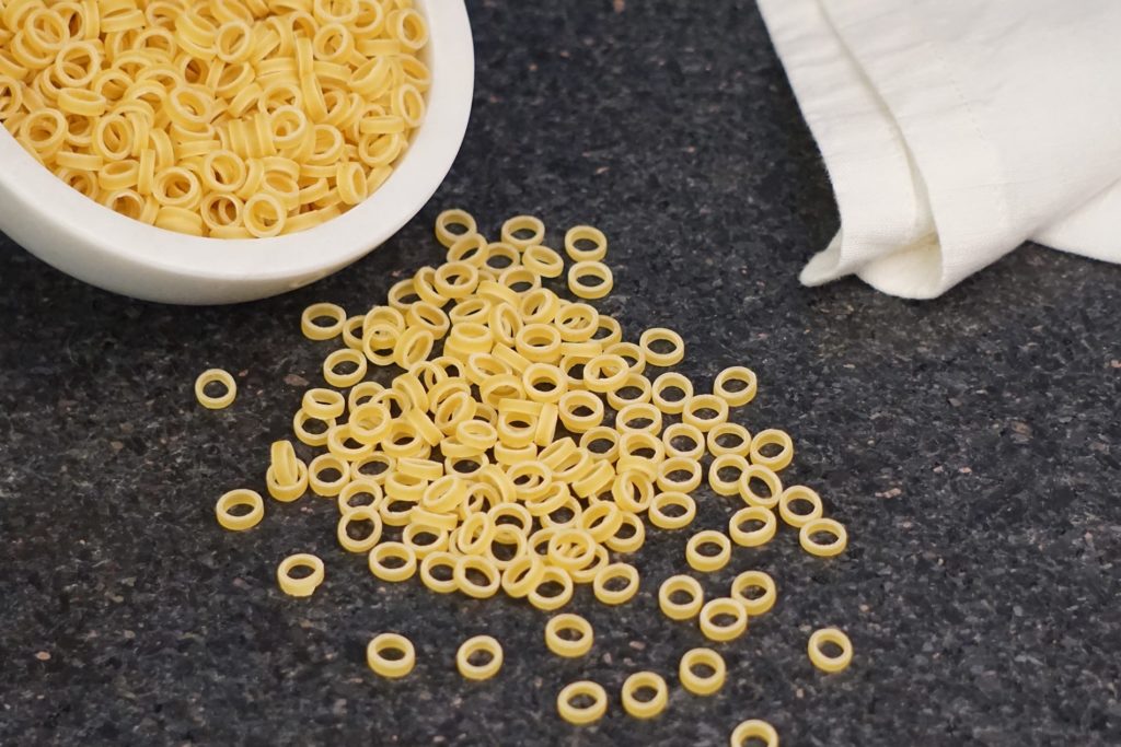 tiny balls of pasta