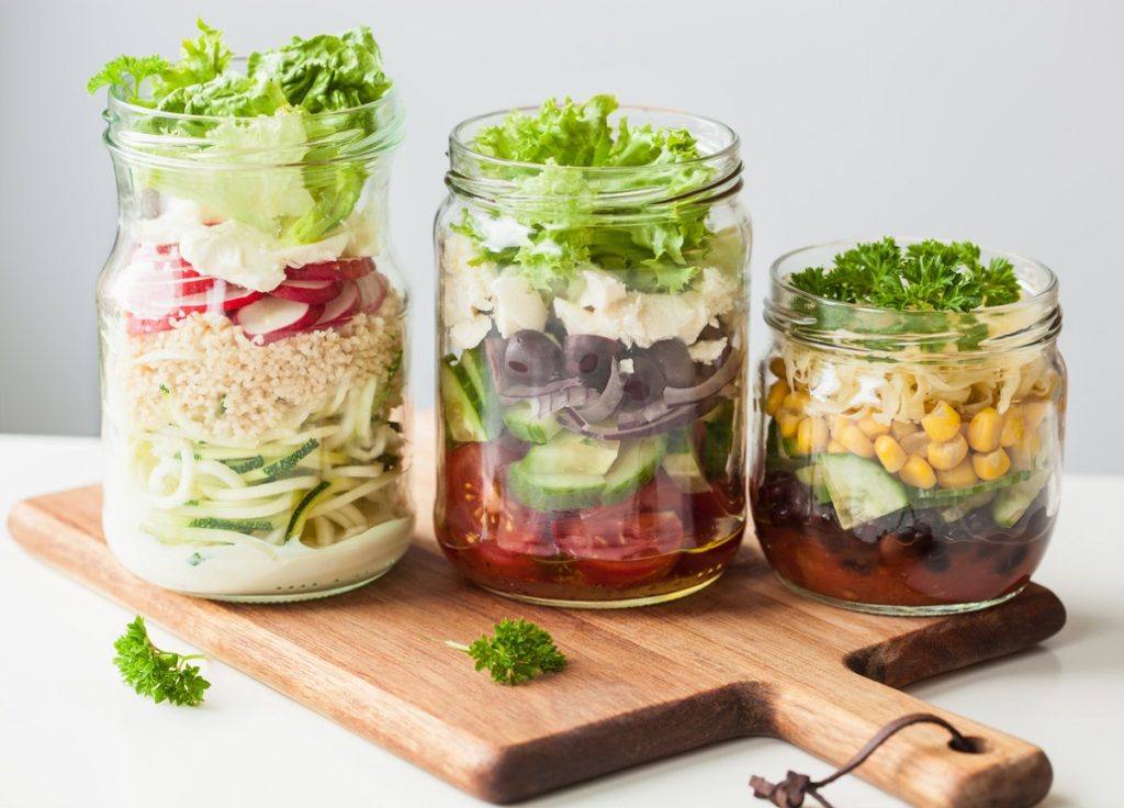 Salads in a Jar... - ultimate guide to everything